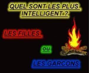 FILLE vs GARCON