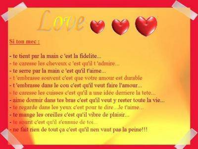 Love test
